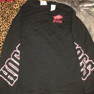 Pink long sleeve shirt